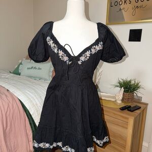 Abercrombie & Fitch Mini Dress with Floral Details